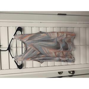 CALIA by Carrie Underwood Trapeze Performance Tank in Mother of Pearl size M